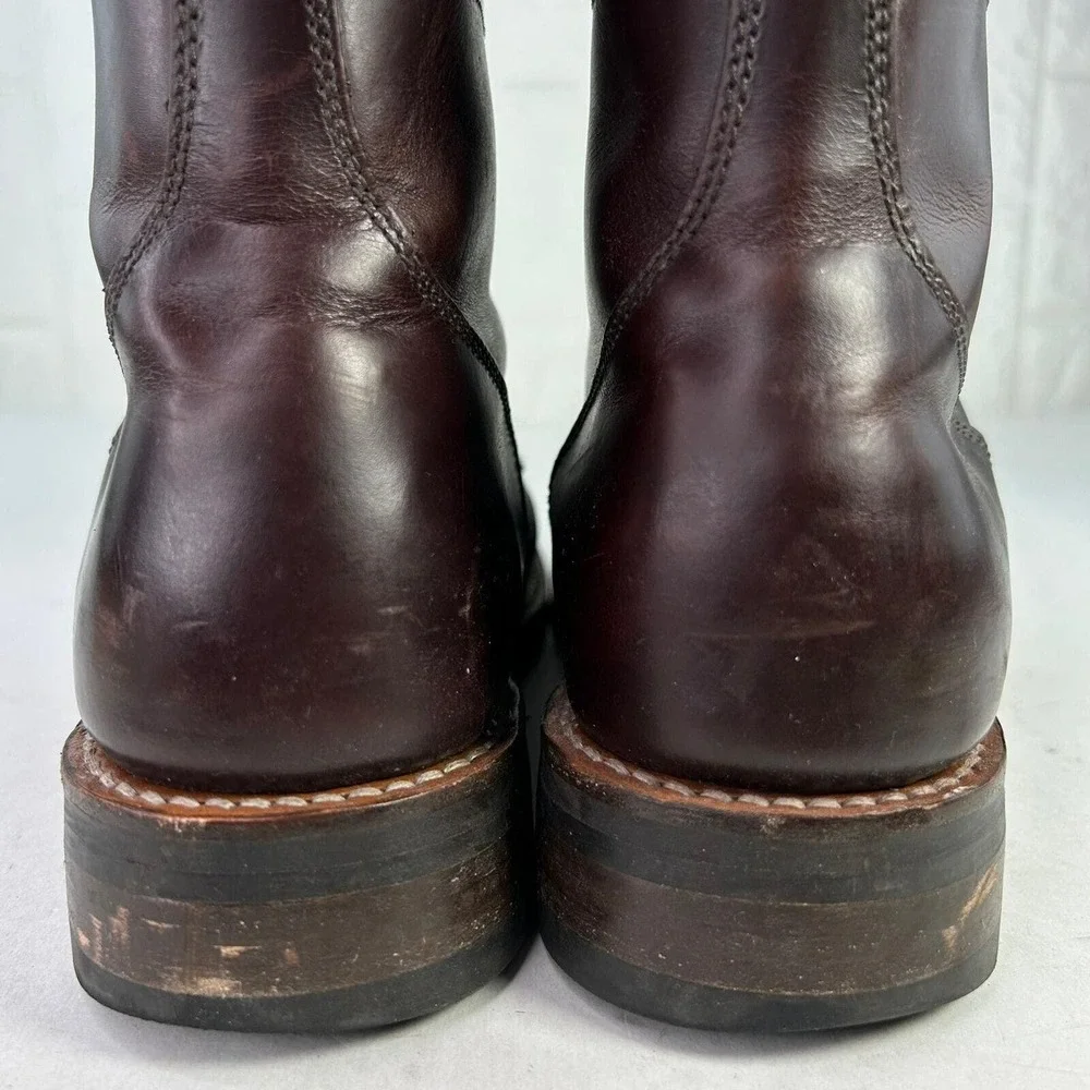 Thursday Boot Company Men's Dark Brown Leather Lace-Up Boots